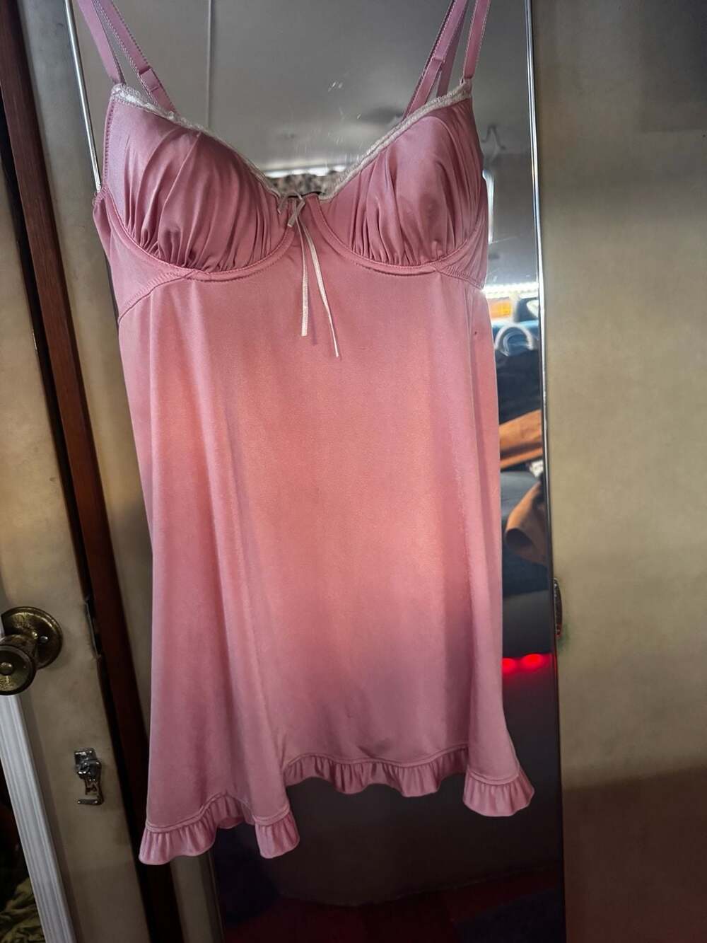 Smart and Sexy soft pink baby doll nighty size C